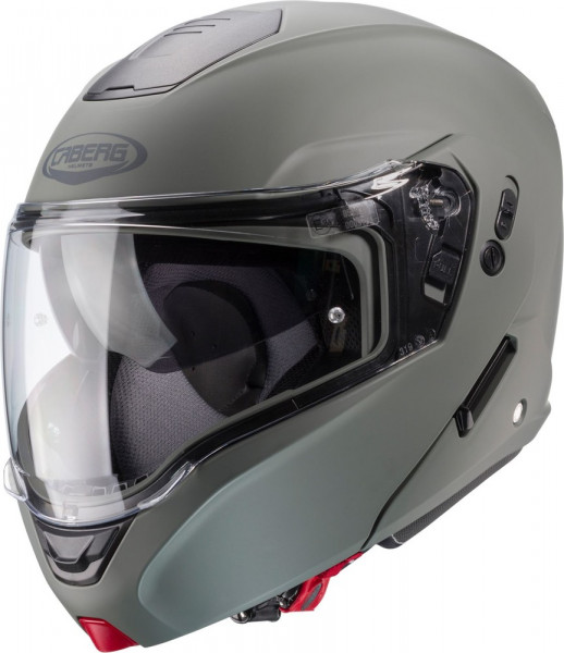 Caberg Motorrad Klapphelm Horus Matt Grau / Kamo