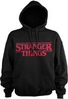 Stranger Things Logo Hoodie Black