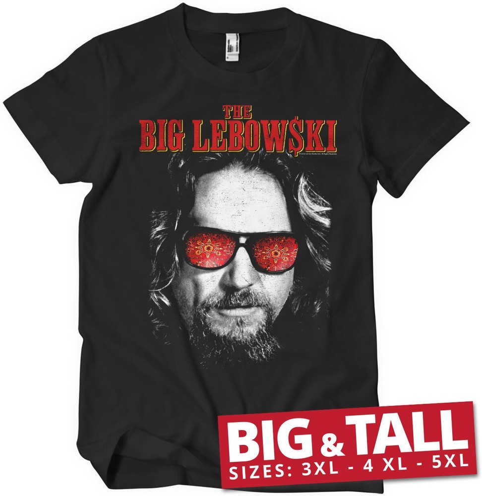 The Big Lebowski Dude In Shades Big & Tall T-Shirt - Herren / Unisex