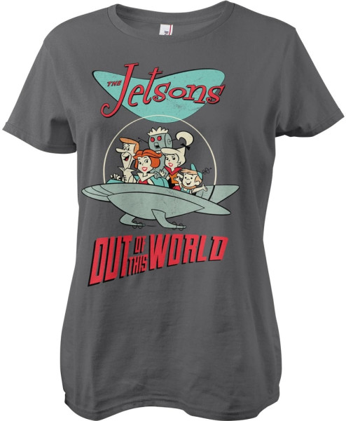 The Jetsons Damen T-Shirt Out Of This World Girly Tee WB-5-THJ001-H58-17