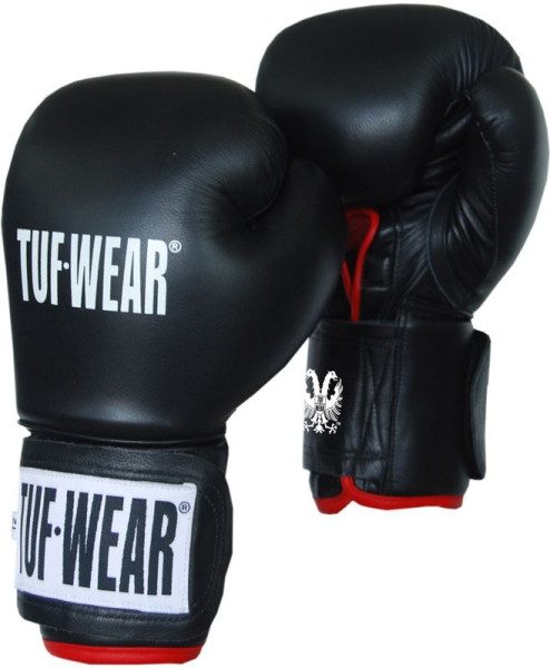 TUF Wear Safety Spar (Kick-)Boxhandschuh Leder T15