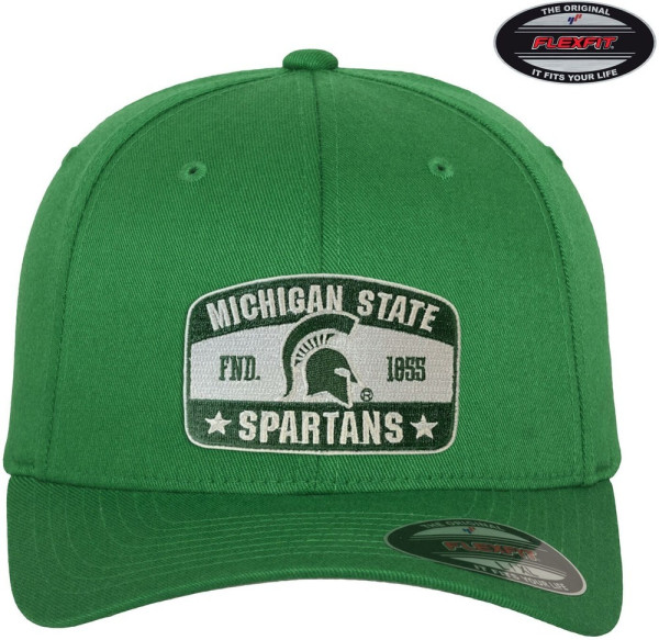 Michigan State Spartans Flexfit Cap Green