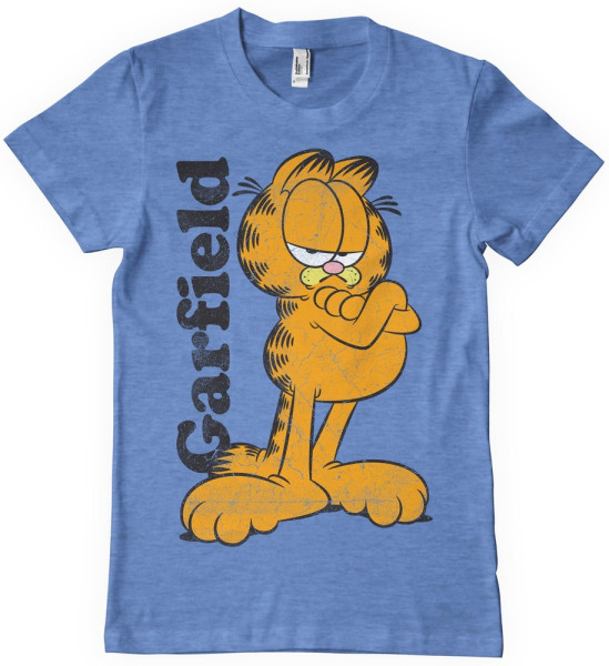Garfield T-Shirt Blue-Heather