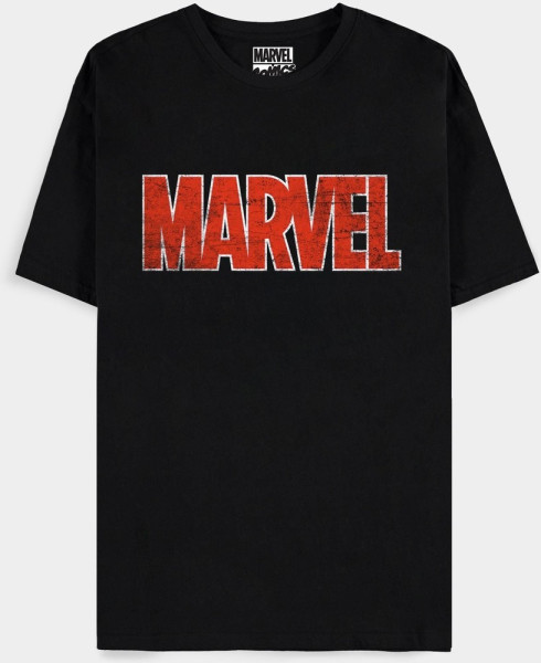 Marvel - Vintage Logo - Men's Short Sleeved T-shirt Black