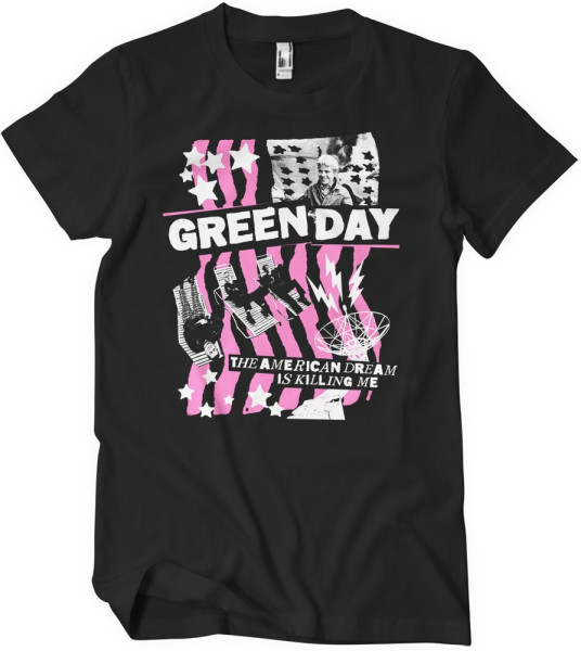 Green Day T-Shirt American Dream T-Shirt WMX-1-GDAY007-H92-2