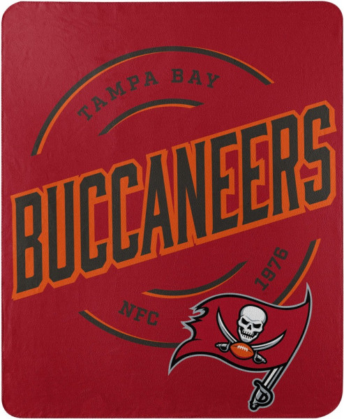 Tampa Bay Buccaneers Decke Campaign American Football NFL Rot/Schwarz