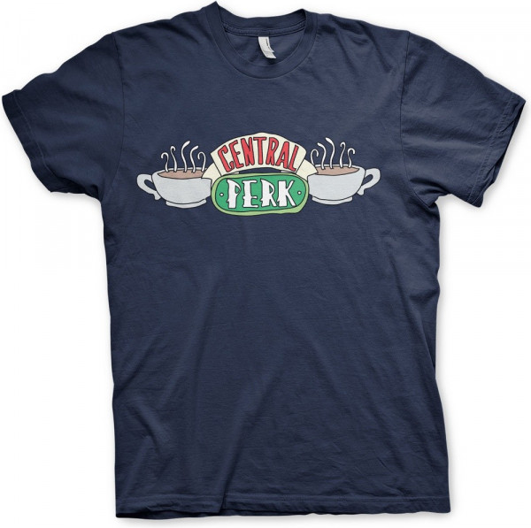 Friends Central Perk T-Shirt Navy