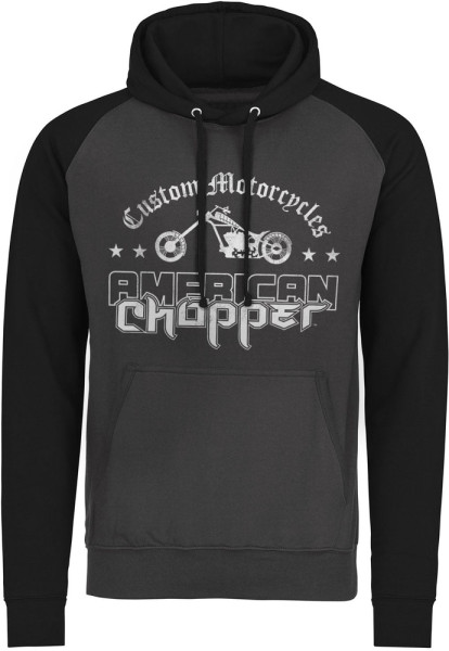American Chopper Washed Logo Baseball Hoodie DC-36-AC001-H82-8