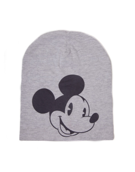 Mickey Mouse Beanies Disney - Mickey Mouse Water Print Melange Summer Beanie Grey