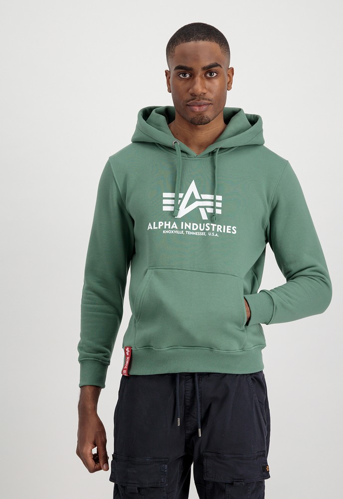 Alpha industries sale hoodie olive