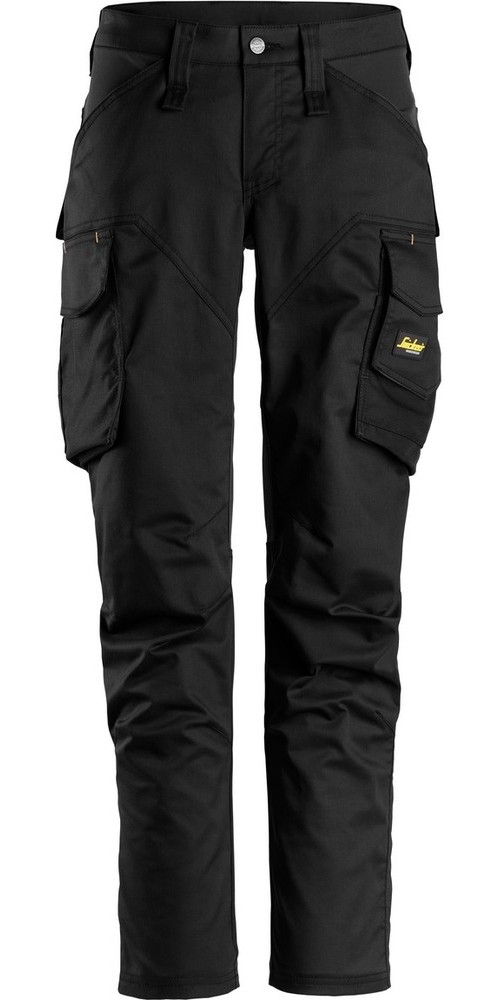 Snickers Workwear Damen AllroundWork Stretch Arbeitshose ohne Kniepolster Schwarz - Damen