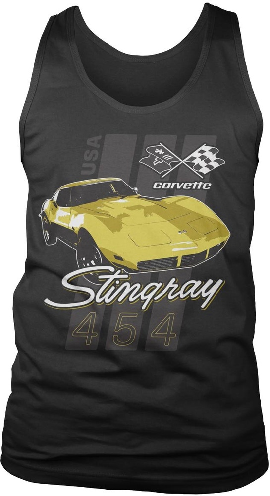 Corvette Tank Top Stingray 454 Tank Top GM-7-CORV013-H70-12 - Herren / Unisex