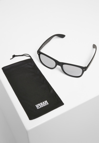 Urban Classics Sonnenbrille Sunglasses Likoma Mirror UC Black/Silver