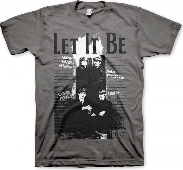 The Beatles Let It Be T-Shirt Dark-Grey