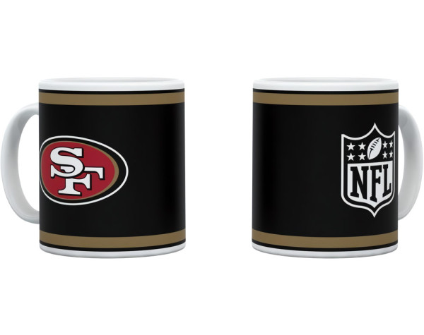 San Francisco 49ers San Francisico 49ers Matte Mug KICKOFF 2022 American Football NFL Rot-330 ml