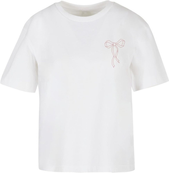 Mister Tee Damen Bow Oneliner Tee MST248