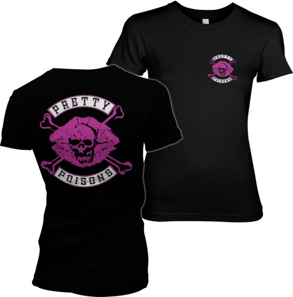 Riverdale Pretty Poisons Girly Tee Damen T-Shirt Black