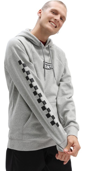 Vans Herren Sweatshirt Mn Versa Standard Hoodie Cement Heather-Checkerboard