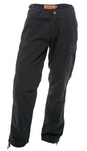 WCC West Coast Choppers Cargo Pants Caine Ripstop Cargo Black