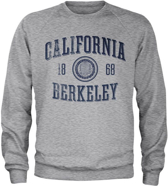 Berkeley University of California Washed Seal Sweatshirt Heather-Grey