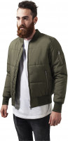 Urban Classics Bomber Jacke Basic Quilt Bomber Jacket Olive Urban Classics Bomber Jacke Basic Quilt Bomber Jacket Olive