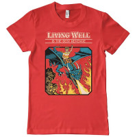 Steven Rhodes T-Shirt Living Well Is The Best Revenge T-Shirt DTR-1-SR123-DTF860 Steven Rhodes T-Shirt Living Well Is The Best Revenge T-Shirt DTR-1-SR123-DTF860
