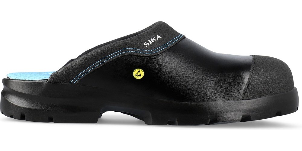 Sika Sicherheitsschuh Flex Light offener Clog Schwarz - Herren / Unisex