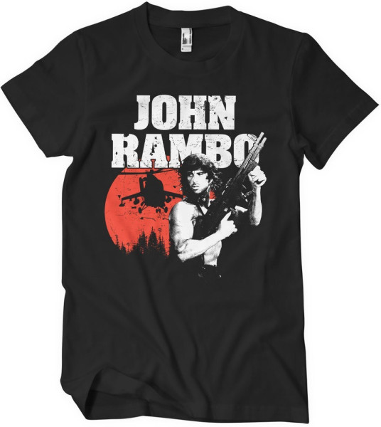 John Rambo T-Shirt Black