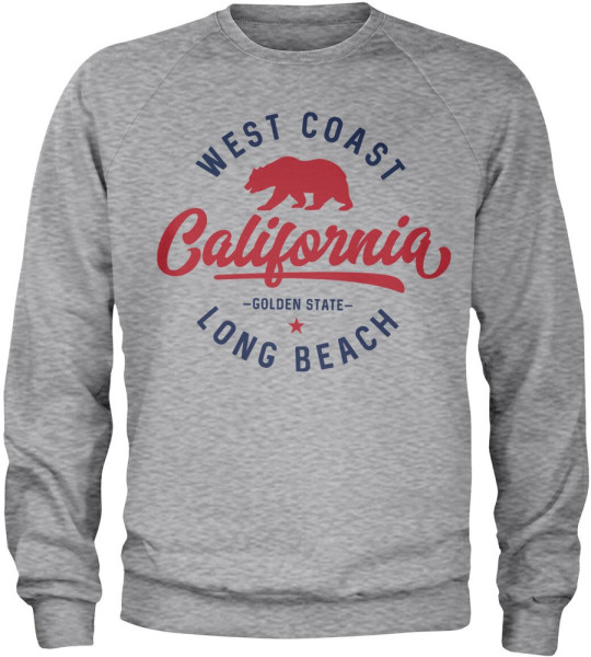 West Coast California Sweatshirt Heather-Grey