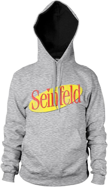 Seinfeld Washed Logo Hoodie Heather-Grey