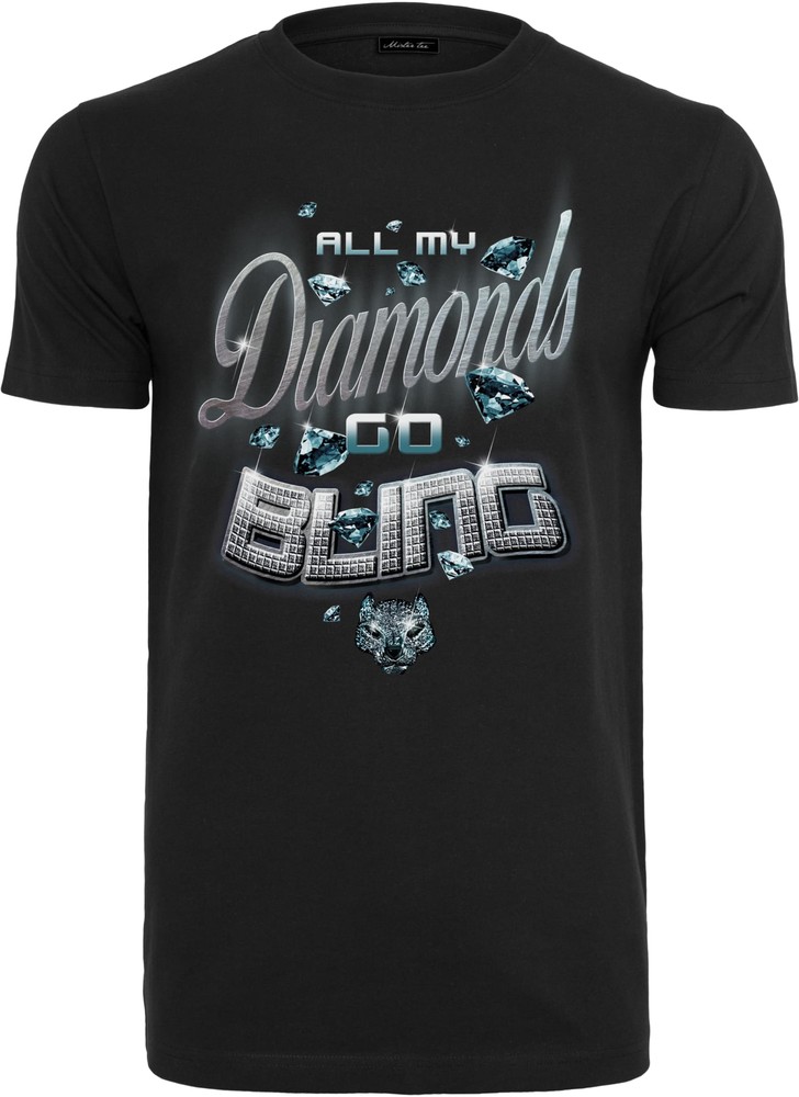 Mister Tee T-Shirt Diamonds Go Bling Tee - Herren / Unisex
