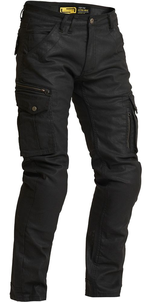 Lindstrands Motorrad Hose Cargo Pants Luvos Schwarz 720-21083300 - Herren / Unisex
