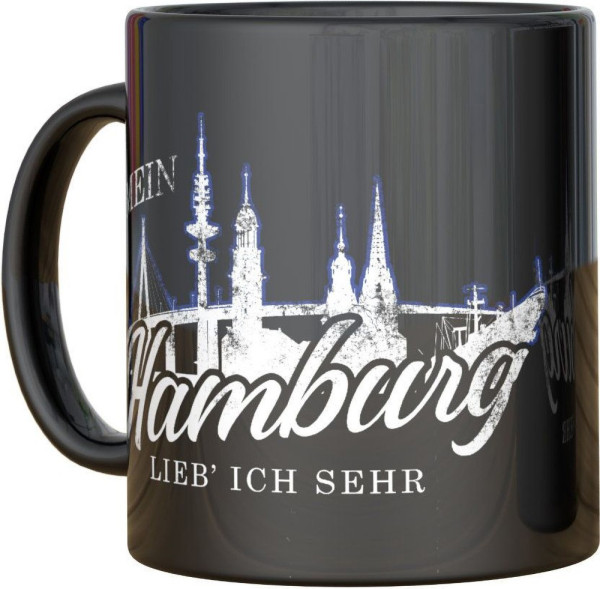 Hamburger SV HSV Tasse Boris Fußball Schwarz