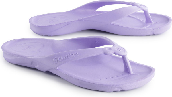 Schu'zz Schuzz Damen Flip Flops Tong Femme Mauve / Lila