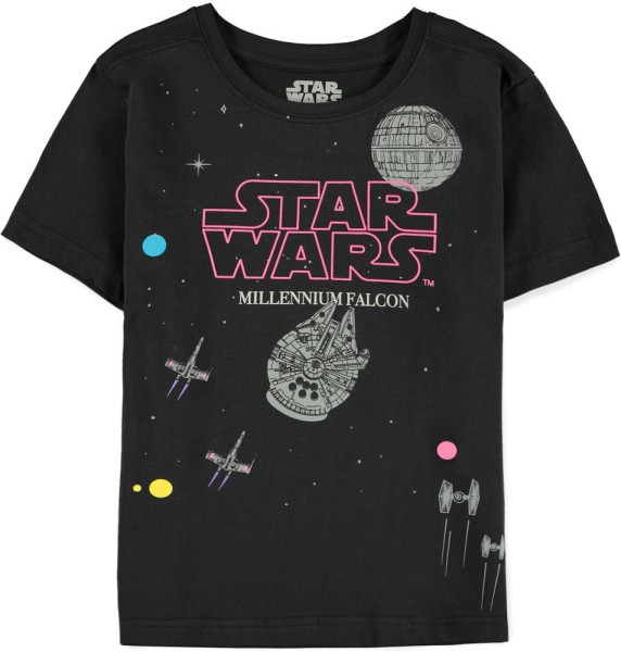 Star Wars - Boys Short Sleeved T-shirt Black