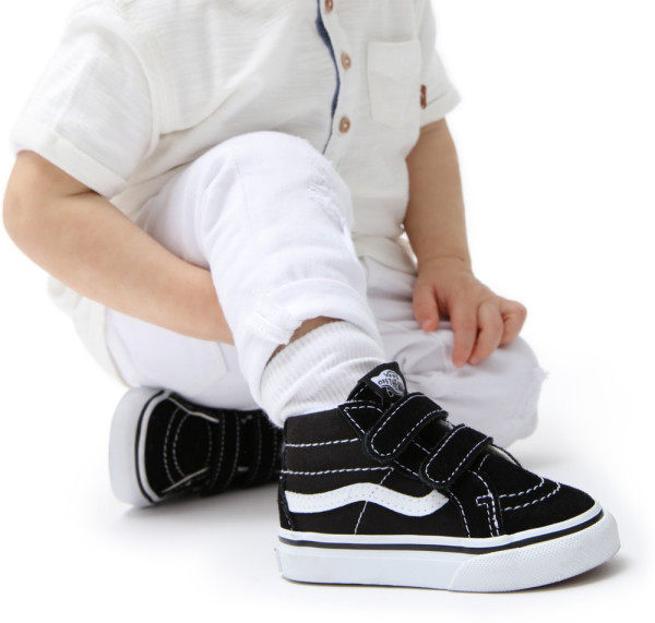 Vans Kinder Kids Lifestyle Classic FTW Sneaker Td Sk8-Mid Reissue V Black/True White