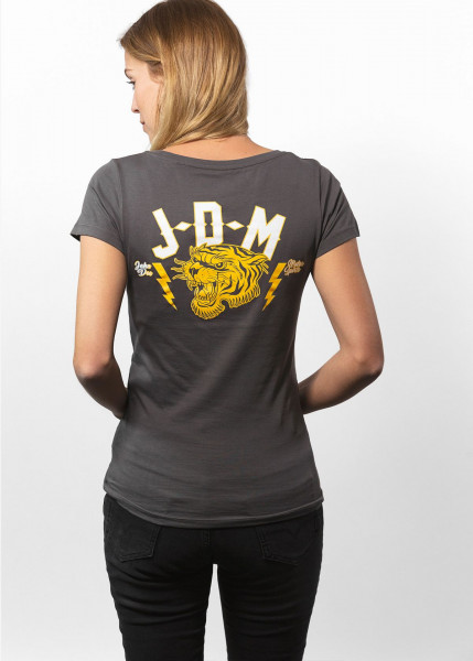 John Doe T-Shirt Women Tiger Grey