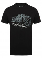 OCC Orange County Choppers T-Shirt Bike Render Black