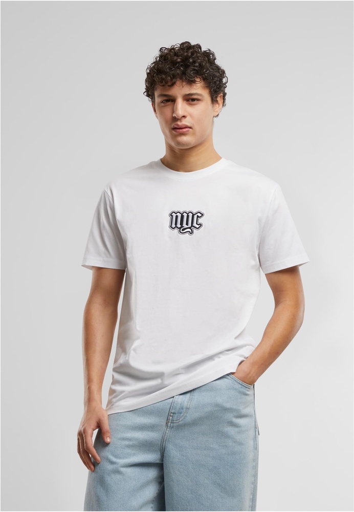 Mister Tee NYC Old English Wording Patch Tee MT3695 - Herren / Unisex