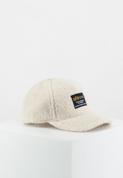Alpha Industries Alpha Teddy Cap Off White