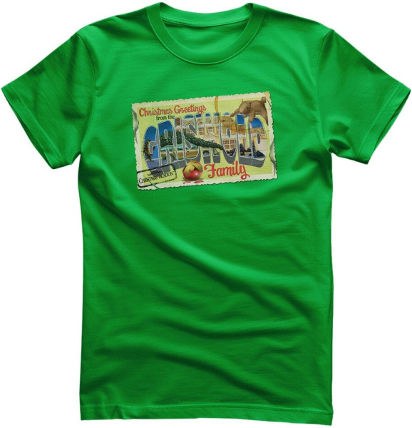 Lampoon's Christmas T-Shirt Greeting From The Griswold Family WB-1-LCV015