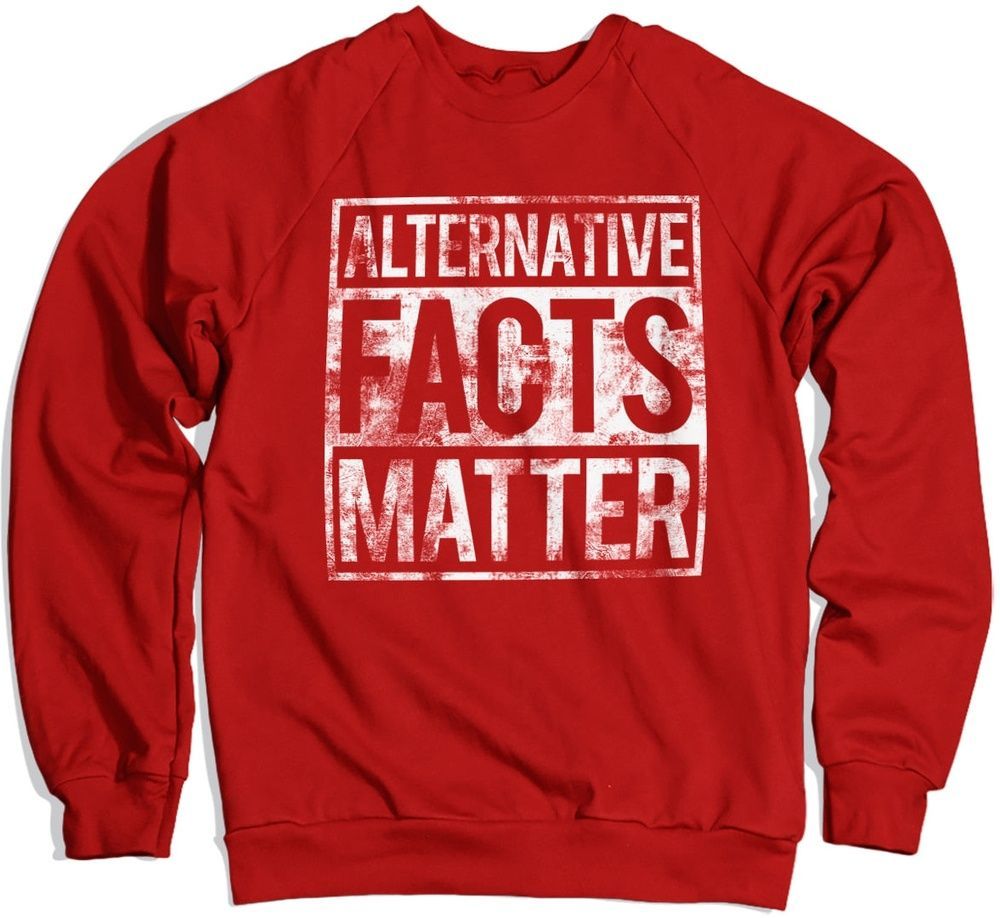 Tokigt Alternative Facts Matter Sweatshirt SH-3-15759-H68-1 - Herren / Unisex