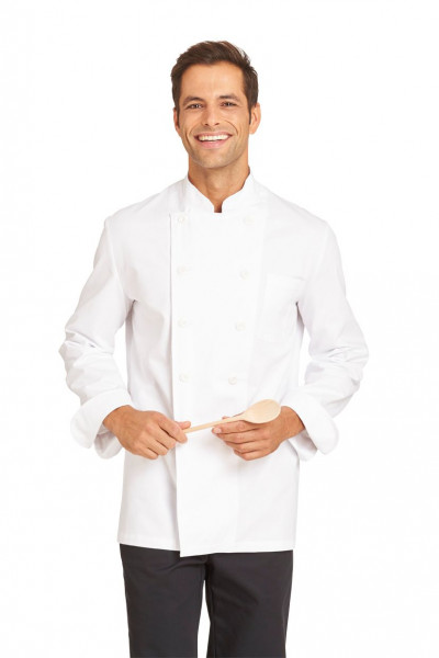 Leiber Herren Kochjacke 12/6051/01 Weiß