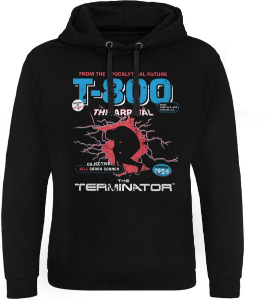 The Terminator Arrival Epic Hoodie Black
