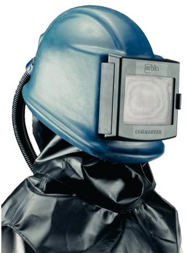 Honeywell Strahlerhelm Mit Druckluftzufuhr Mit Bisonyl-Cape (A133230-00) Commander - Herren / Unisex