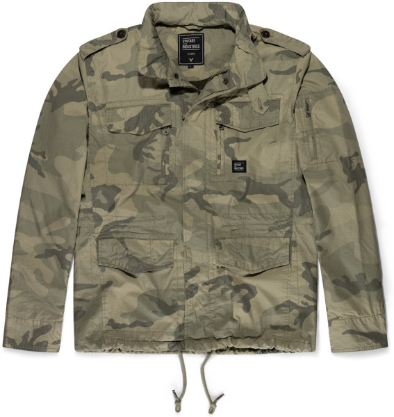 Vintage Industries Übergangsjacke Parka Cranford Jacket Desert