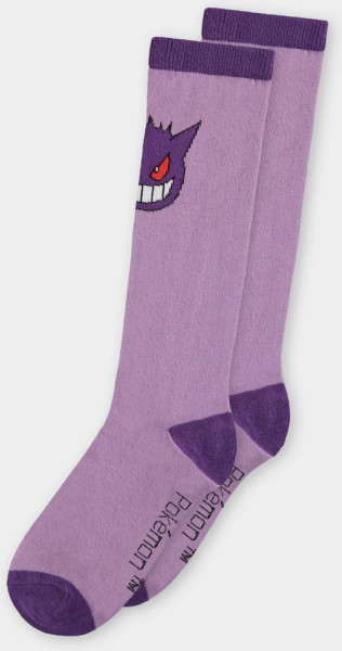 Pokémon - Gengar Knee High Socks (1 Pack) Multicolor
