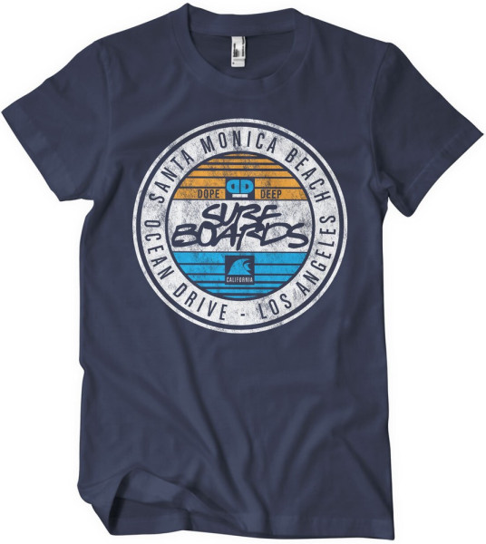 Dope & Deep Ocean Drive T-Shirt Navy