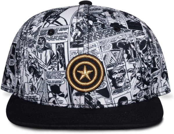 Marvel Heroes - Captain America Men'S Snapback Cap