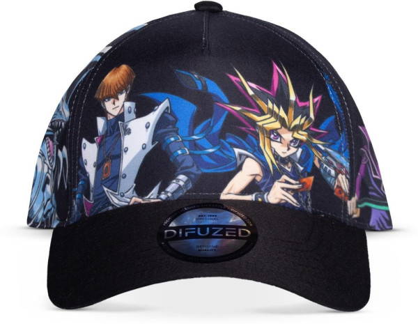 Yu-Gi-Oh! - Seto Kaiba and Yami Yugi Men's Adjustable Cap Black